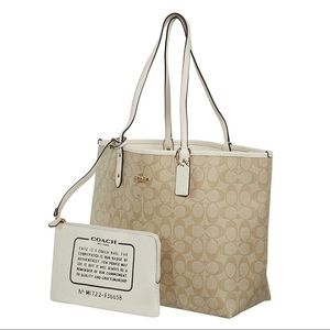 NWT - Coach City Tote | Reversible